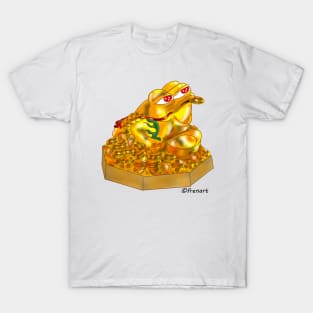 Apustaja Feng Shui Money Frog (Jin Chan) T-Shirt